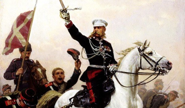 
                       Николай Дмитриевич Дмитриев-Оренбургский. Генерал М.Д. Скобелев на коне. 1883
