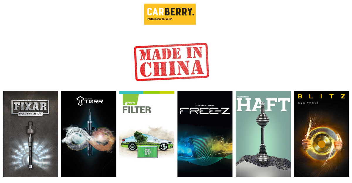 Carberry = BLITZ, TORR, HAFT, GREEN FILTER, FREE-Z, FIXAR