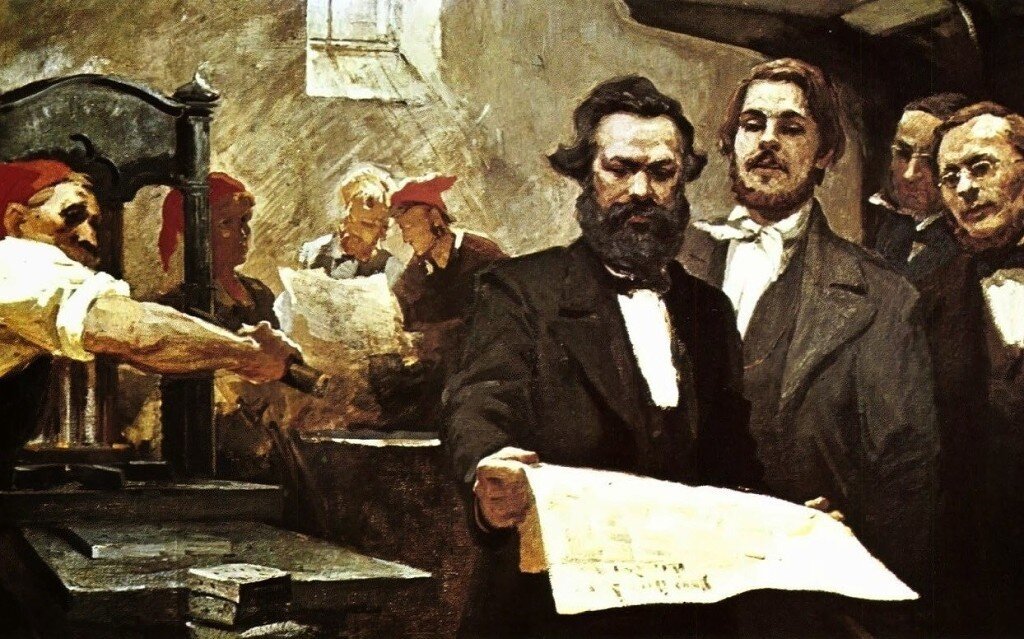 Маркс и Энгельс  
https://ok.ru/retro.muz/topic/68980626169883