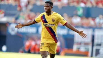 Фото: fcbarcelona.comПо информации издания Cadena Ser, хавбек «Барселоны» Ансумане Фати определился, за какую сборную он будет выступать. 16-летний вингер принял решение играть за Испанию, куда его так долго сватали.
