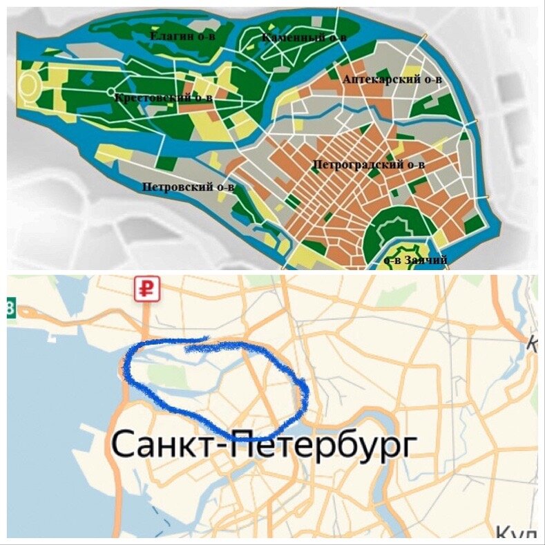 Петроградку условно причисляют к центру города, но когда-то это была деревенская окраина.