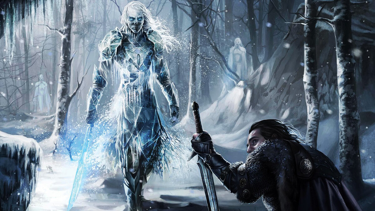 Фанарт. Ходоки и люди. Источник 2.bp.blogspot.com