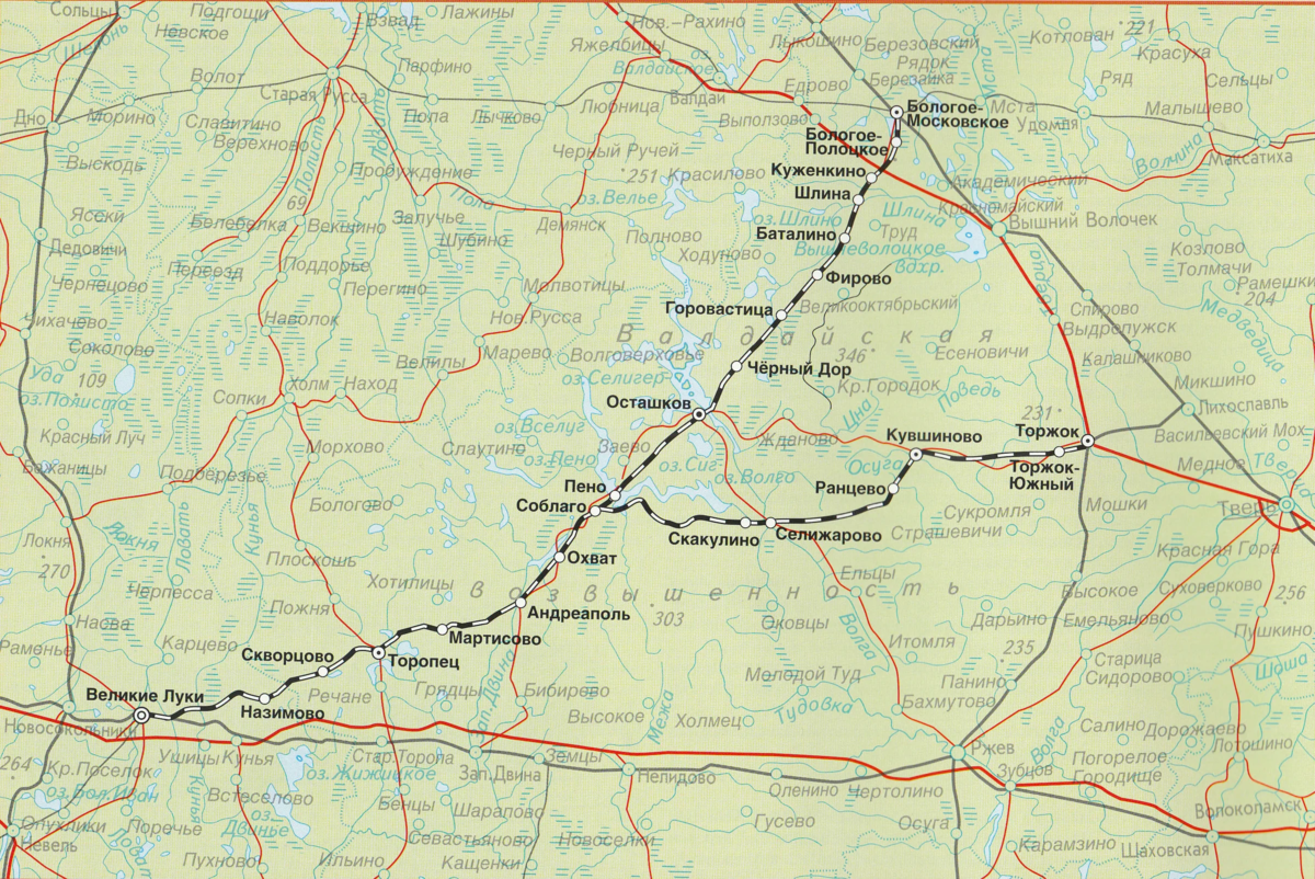 Недавно исполнился год, как между станциями Бологое и Осташков был запущен первый в России регулярный пригородный поезд на паровозной тяге.-2