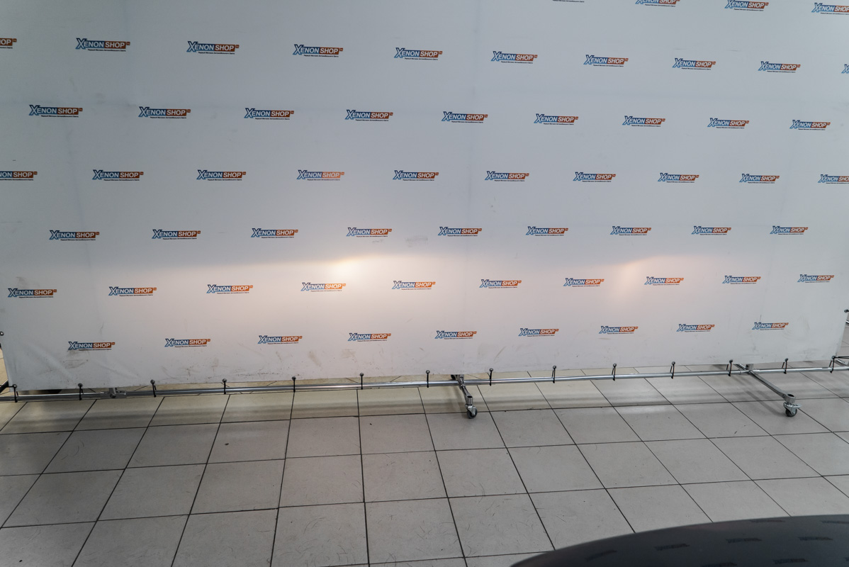 Исходная светотеневая граница до замены ламп.