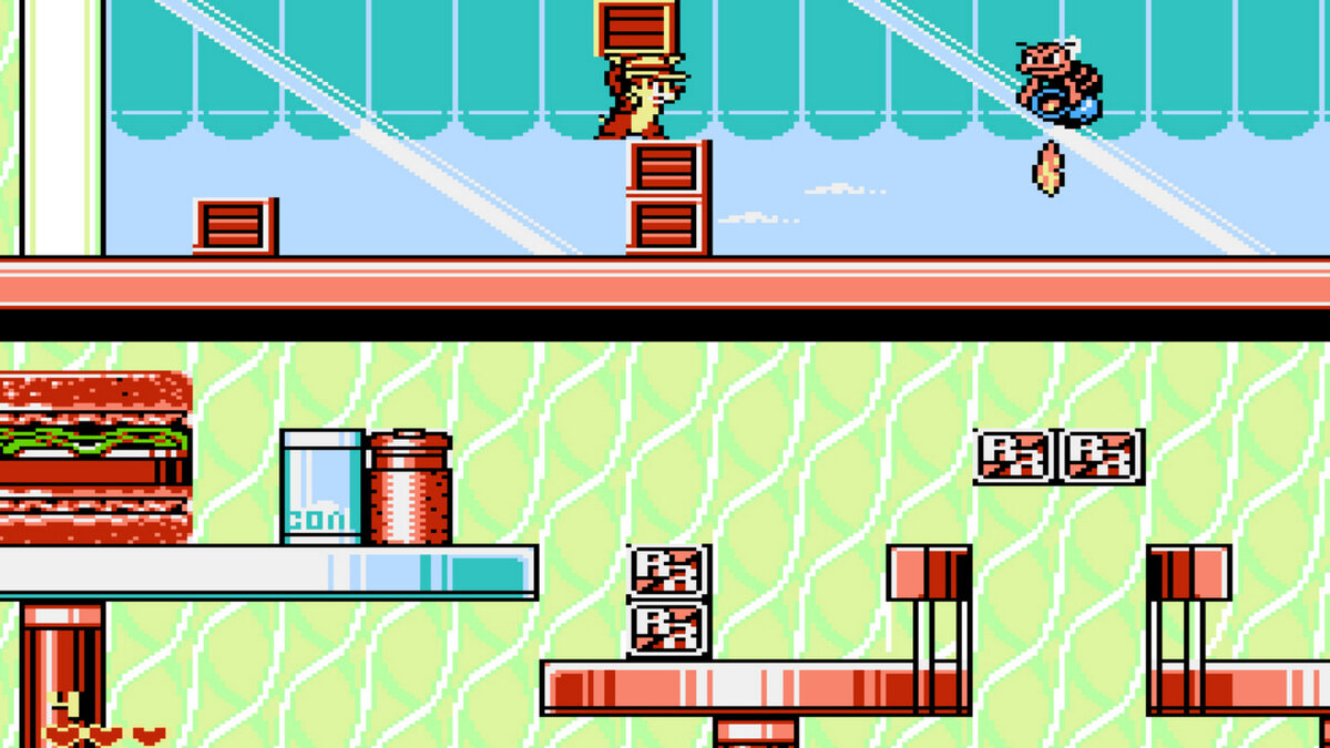 Chip 'n Dale: Rescue Rangers 2  кадр из игры