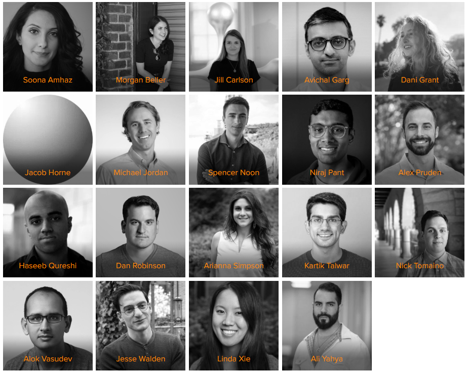 Спикеры. Информация с сайта a16z.