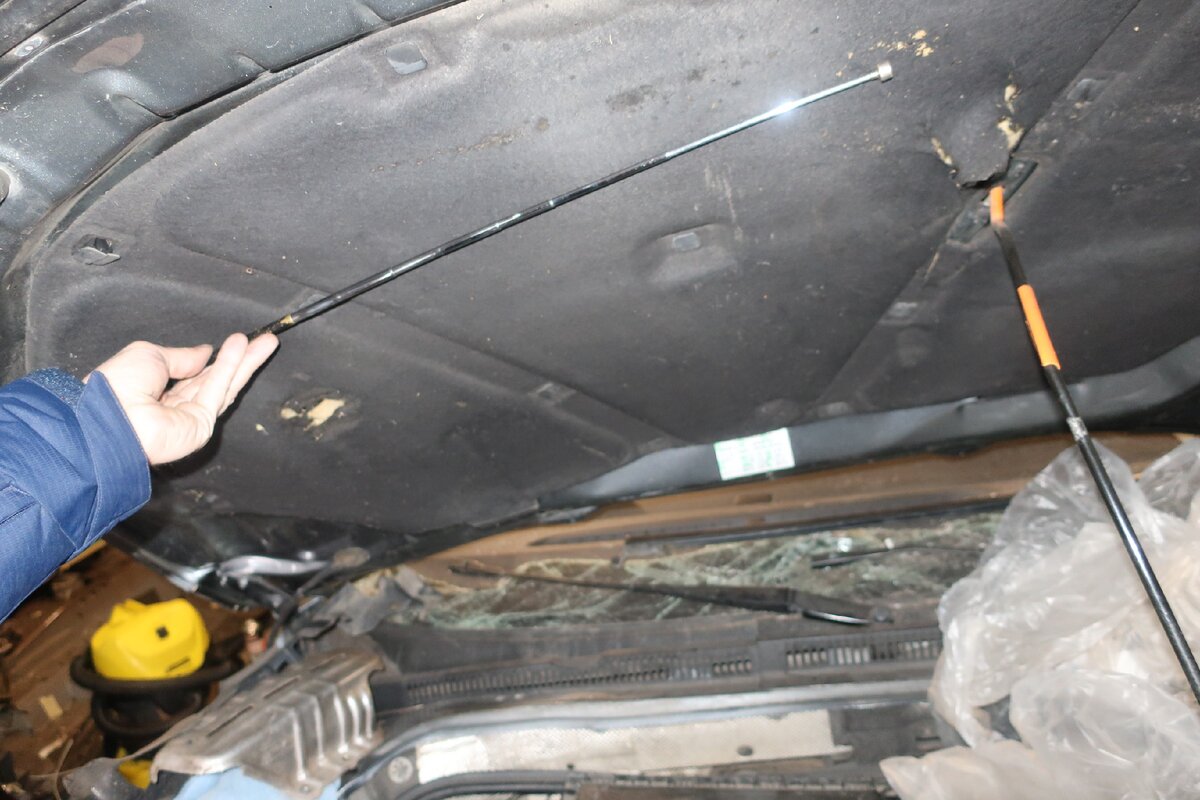 рукоятка в разложенном виде