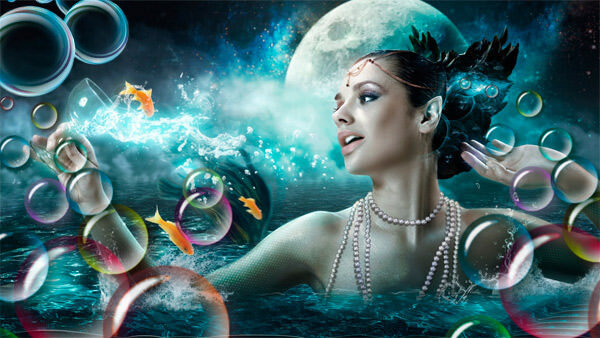 Главное помнить – стихией Рыб является вода и воздух, им подходят холодные оттенки.