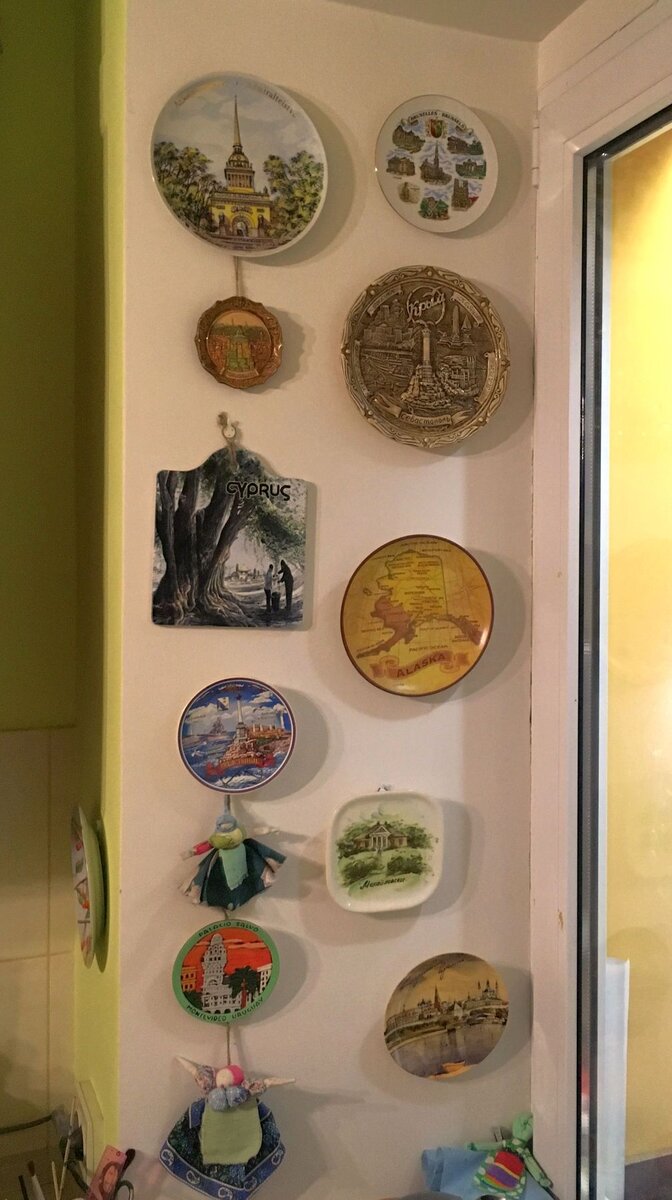 Откос окна на кухне