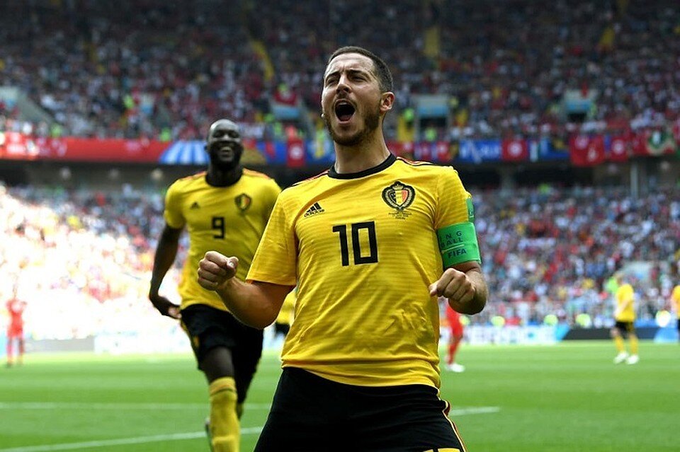 Эден Азар и Ромеру Лукаку