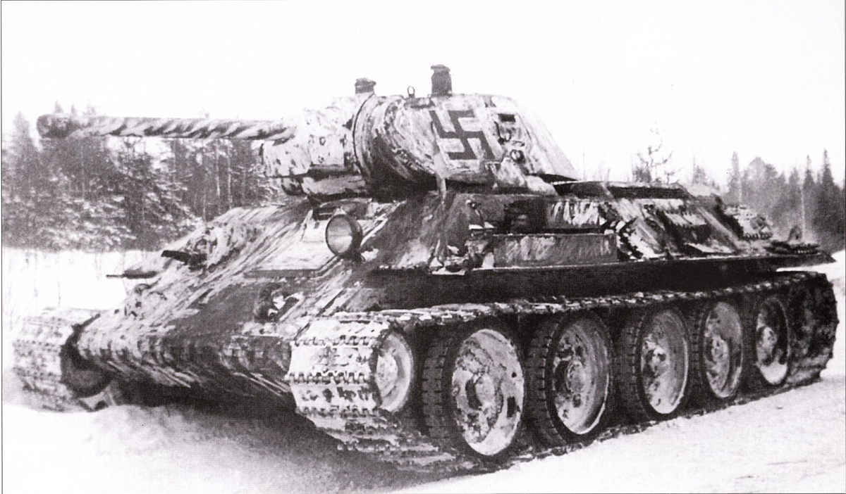 Первая финская Т-34 