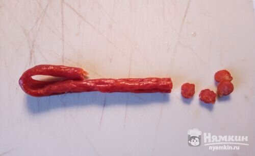 сырокопченая колбаска