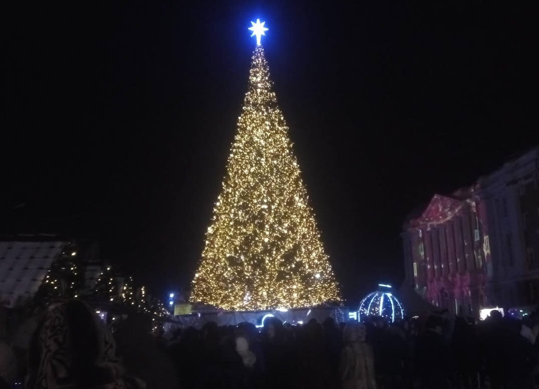 В Нижнем Новгороде главная ёлка в Новом 2019 году