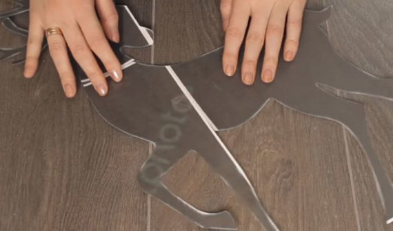 Распечатываем макет по частям и склеиваем