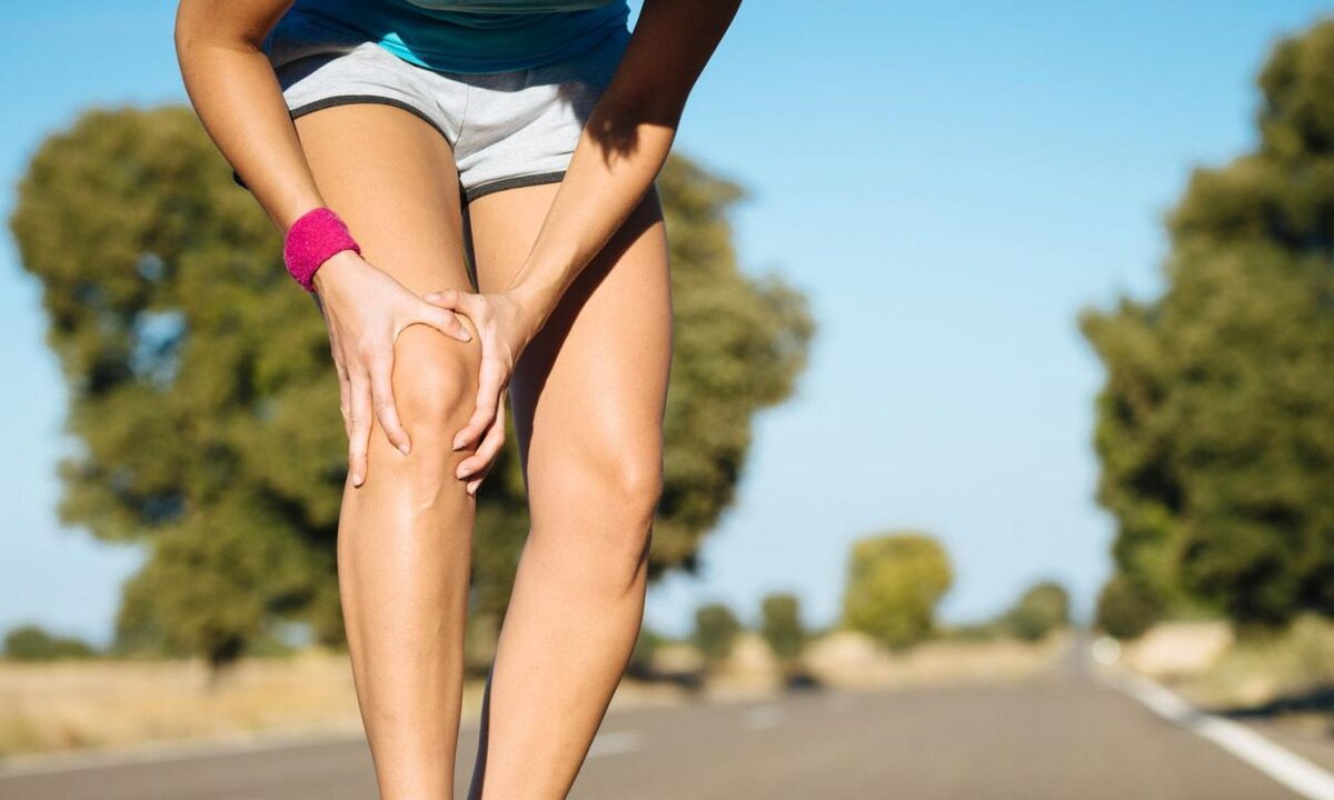 Боль в колене после бега