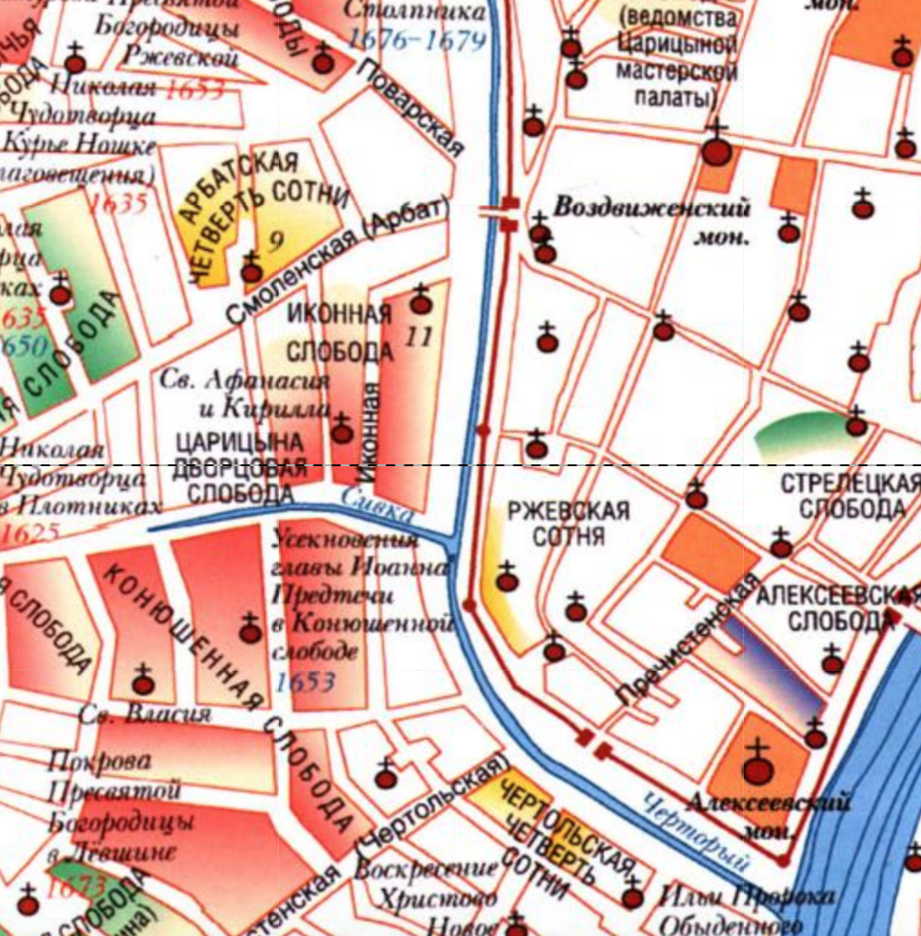 Где находится 17. Немецкая Слобода на карте Москвы 17 века. Немецкая Слобода в Москве на карте. Слободы Москвы на карте. Слободы Москвы карта 17 века.