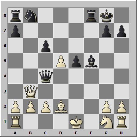  Чёрные начинают и выигрывают