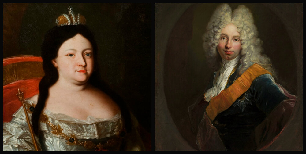 Анна Иоанновна и Герцог Курляндии, фото из интернета