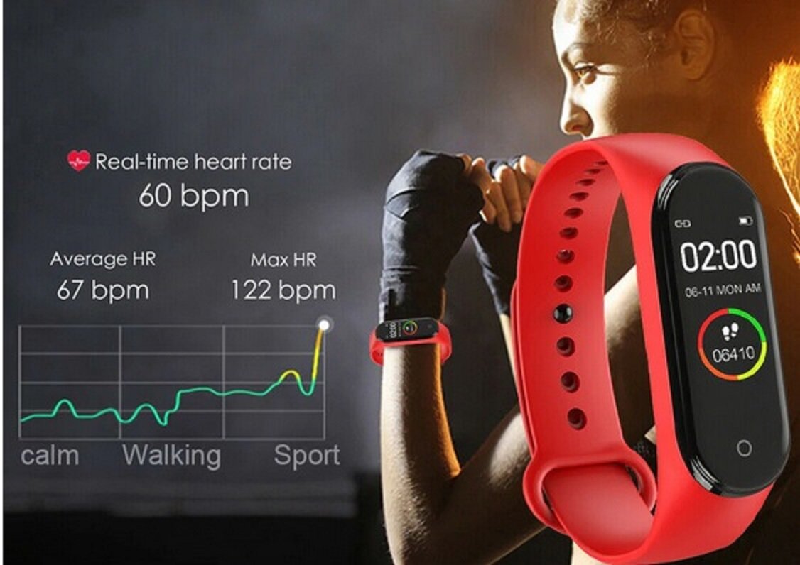 смарт часы M4 / фото с алиэкспресс