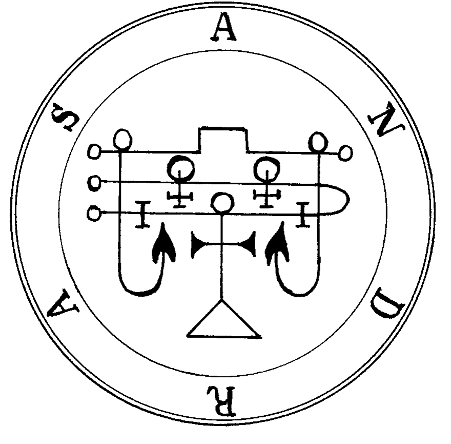 Сигилы демонов. Андрас демон Гоэтия. Сигилы призыва демонов Гоэтии. Сигила Андраса. Маркиз Андрас.