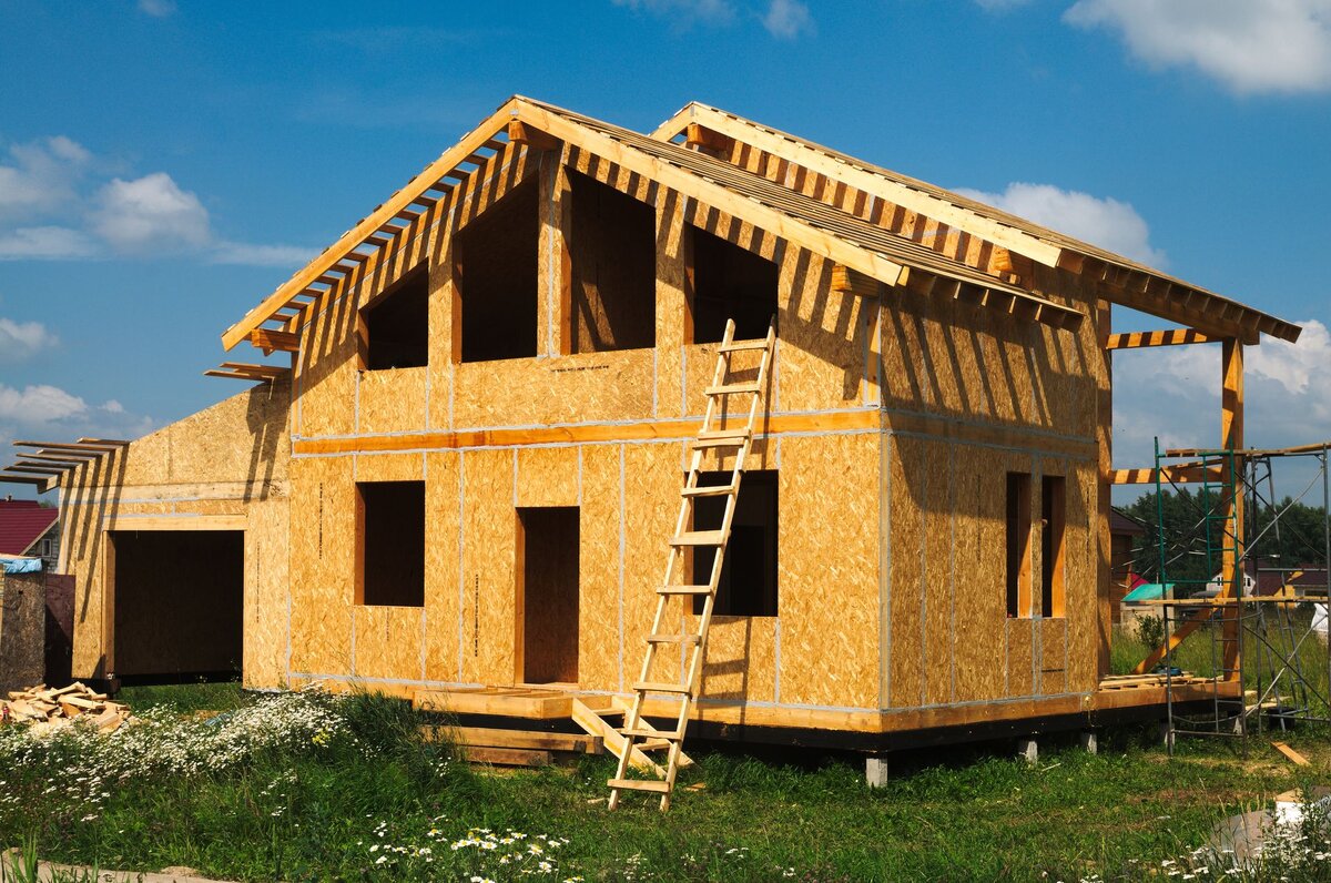 Дом из СИП панелей