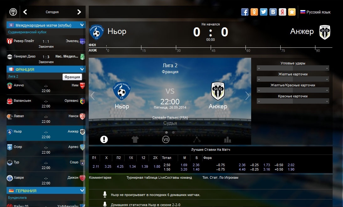 ставки на футбольную статистику 