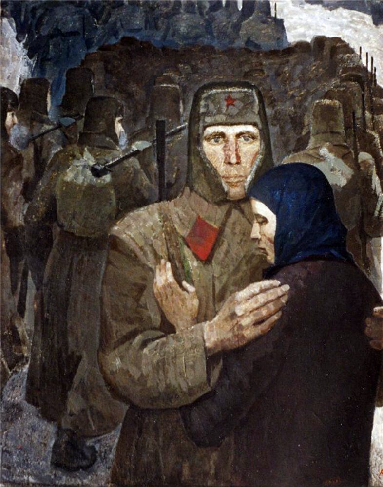 Балыкин Алексей. Год 1941. На передовую. 