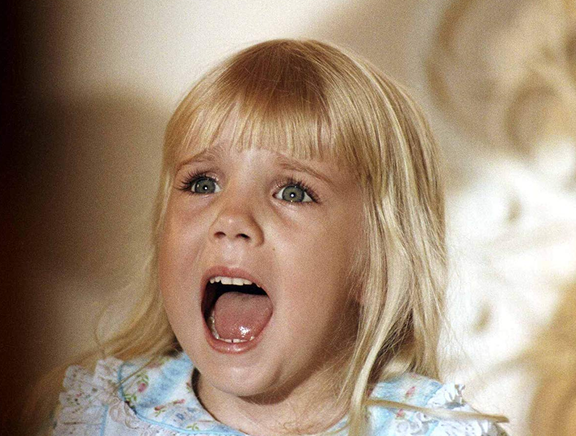 Хезер О’Рурк в фильме «Полтергейст». Кадр из фильма