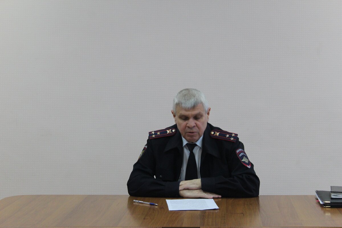 В.И. Стребков, начальник МО МВД "Краснотурьинский"