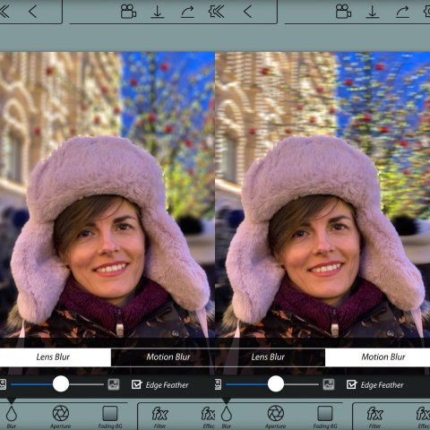 Как размыть фото на iPhone