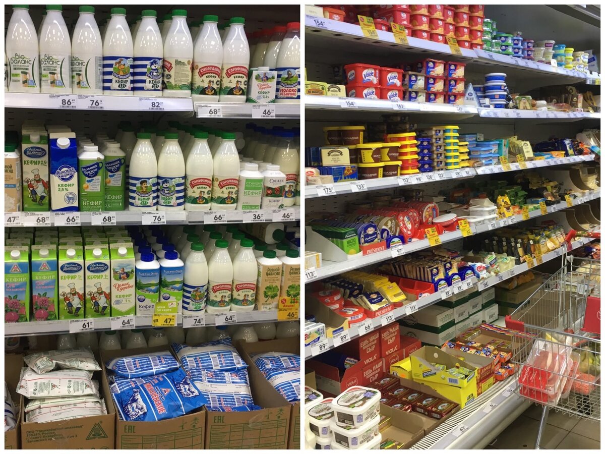 козье молоко пятерочка. молоко в пятерочке ассортимент. молочка в пятерочке. витрина молочки в пятерочке. отдел молочной продукции в пятерочке.