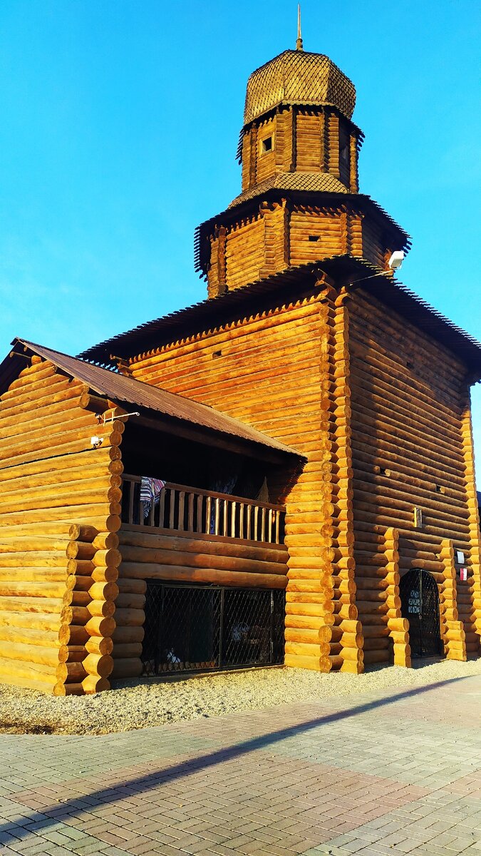 Спасская башня второй Томской крепости 