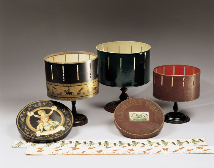 Зоотропы из коллекции Московского Музея Анимации.