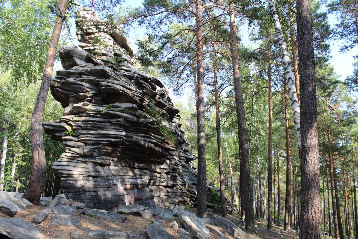 Чертово городище рисунок