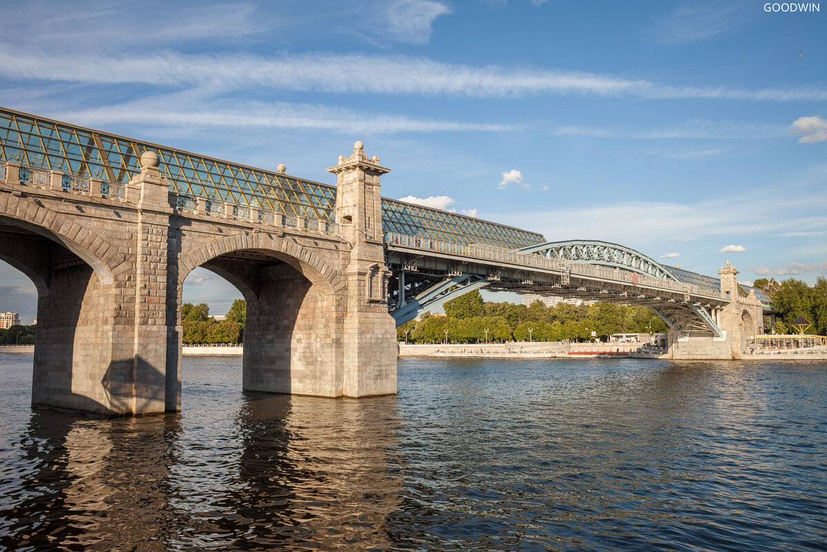 Москва андреевский мост фотографии