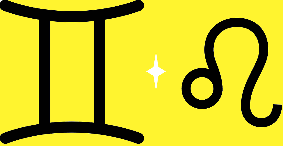 Совместимость знаков зодиака Близнецы и Лев