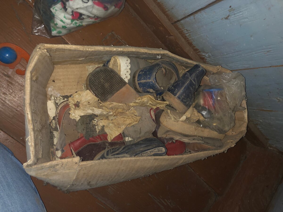 Коробка детской обуви 