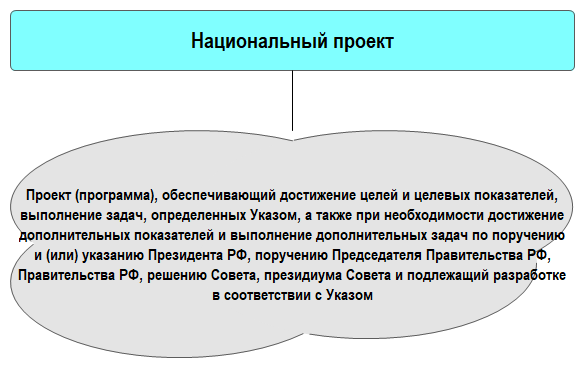 Рис. 1.2. Определение понятия «национальный проект»