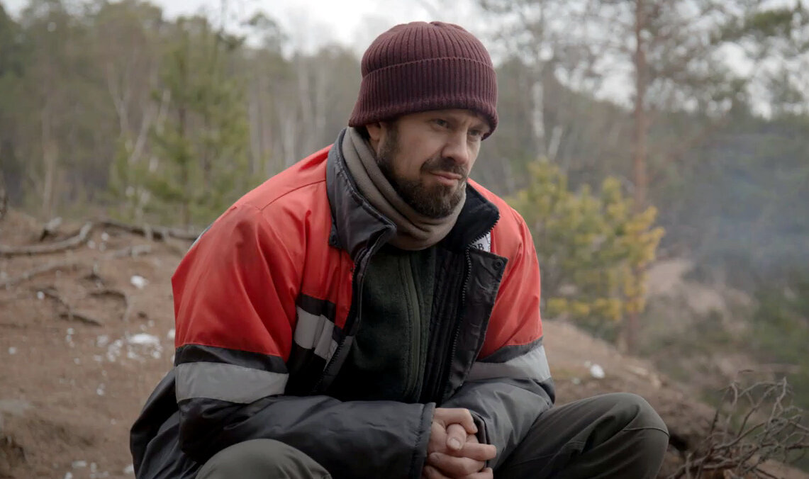 Сергей Перегудов в роли Ионы. Кадр из кинофильма "Хрустальная ловушка", 2020 г., режиссер Игорь Нурисламов, сценарист Игорь Нурисламов, композитор Камиль Абдуллин. Скриншот кадра для иллюстрации