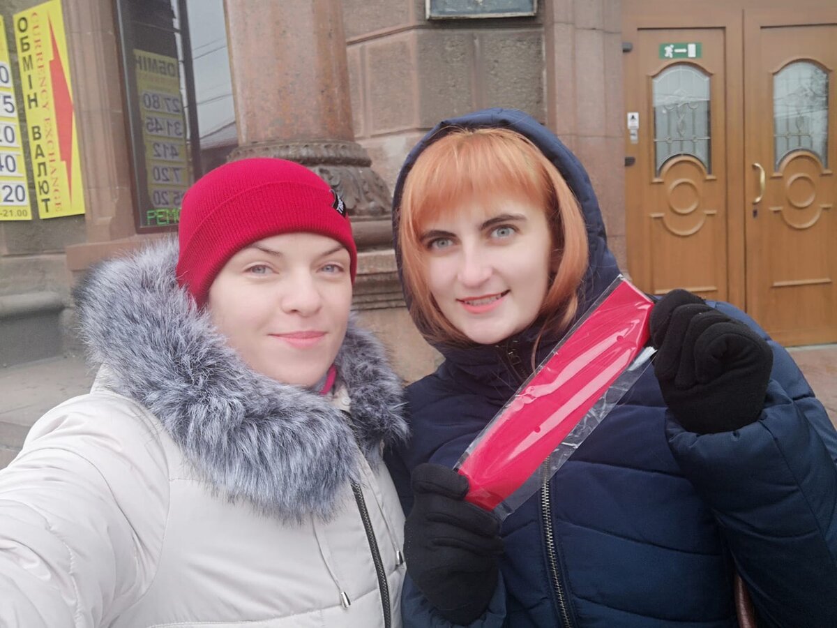 С тренером - Катериной Кандело