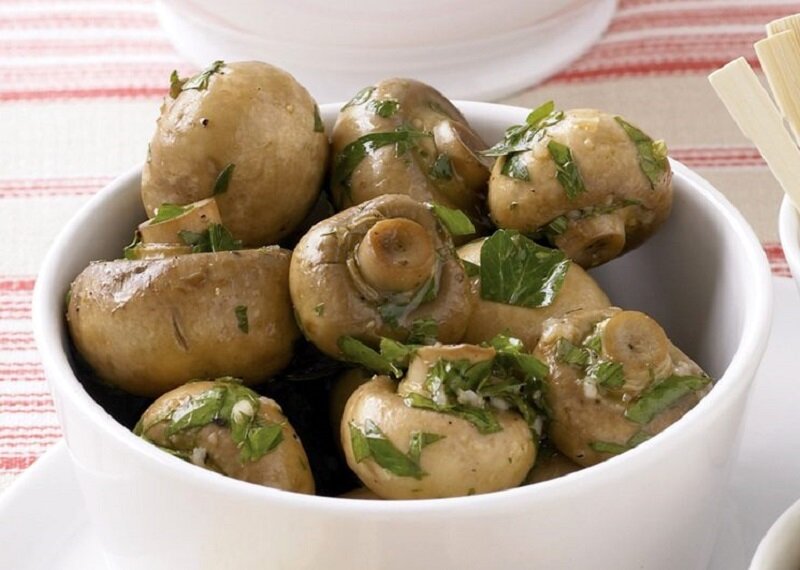 Маринуем шампиньоны для праздничных салатов и закусок 