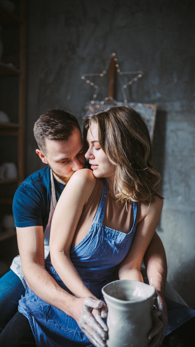 Результат 15-ти минутной фотосессии в гончарной мастерской Жюль Верн.