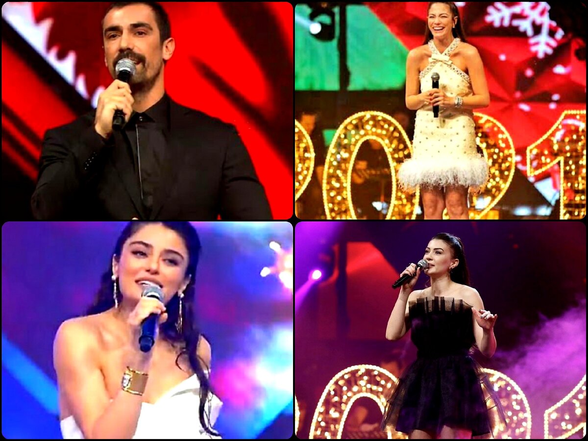 Звезды на шоу. Коллаж автора