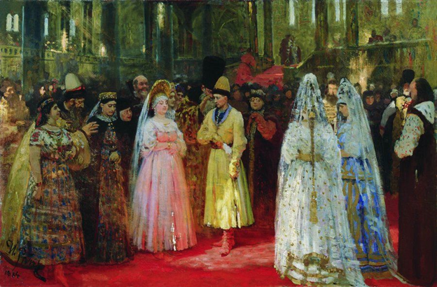 Илья Ефимович Репин «Выбор царской невесты»