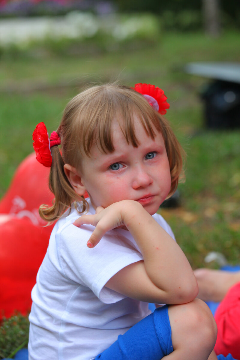 Моя дочь Виолетта .4 года. Фото Елена Пушилина.