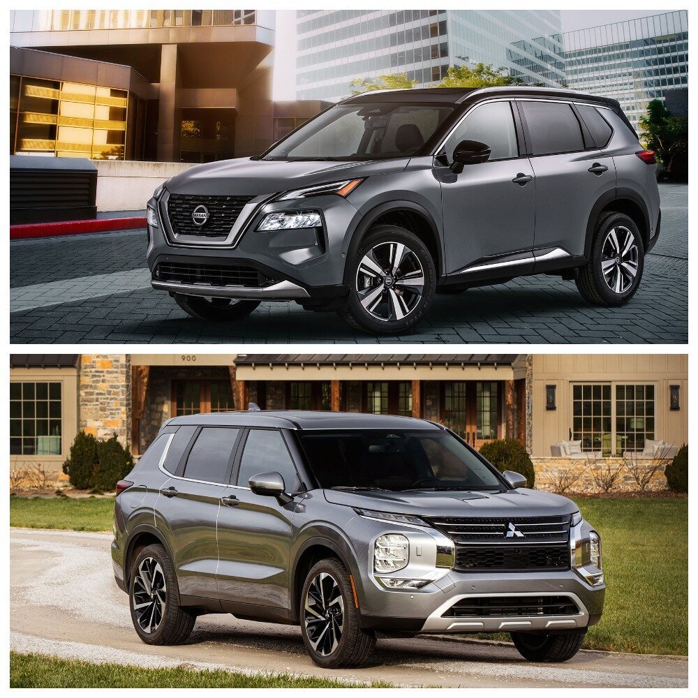 Новые Mitsubishi Outlander и Nissan X-Trail