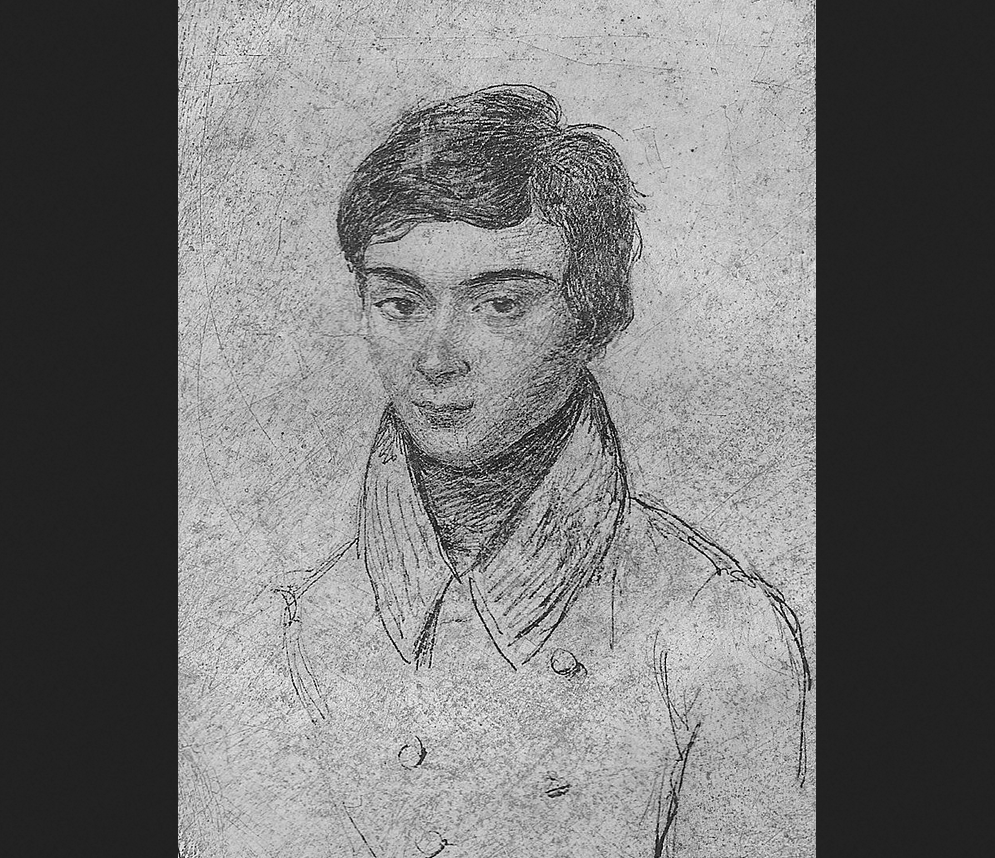 Неизвестный художник. "Портрет Эвариста Галуа в 15-летнем возрасте"