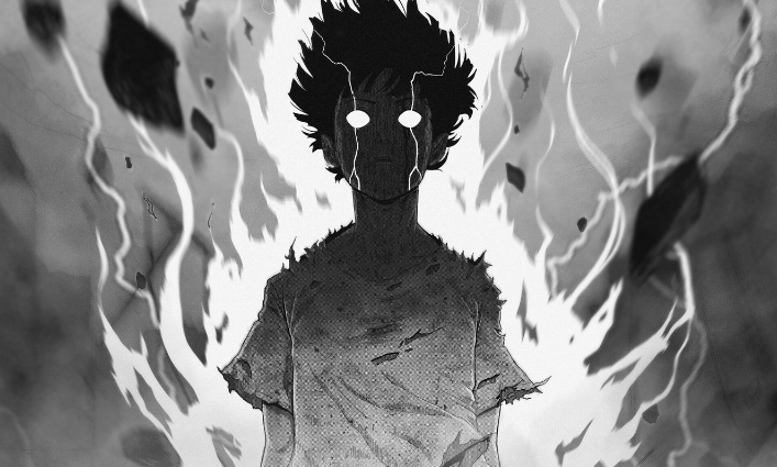 Кадр из сериала Моб Психо 100/ Mob Psycho 100