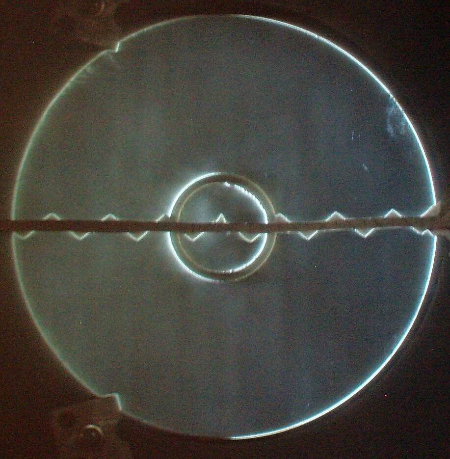 Теневая картинка эталонной сферы.