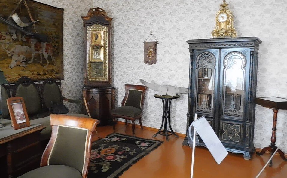 Кабинет И.В.Шишикина в доме в Елабуге